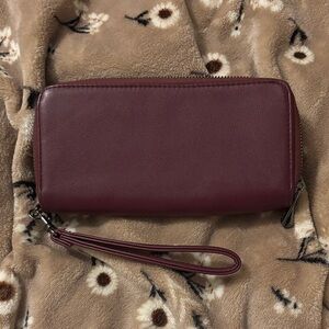 a new day Burgundy Women's Wallet